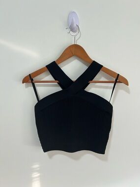 Aritzia Babaton Rib Knit Cropped Tank